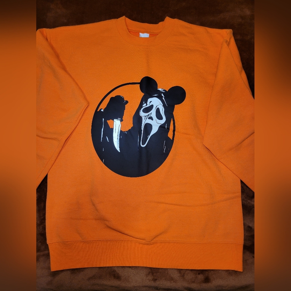 Homemade Ghostface with Mickey Ears